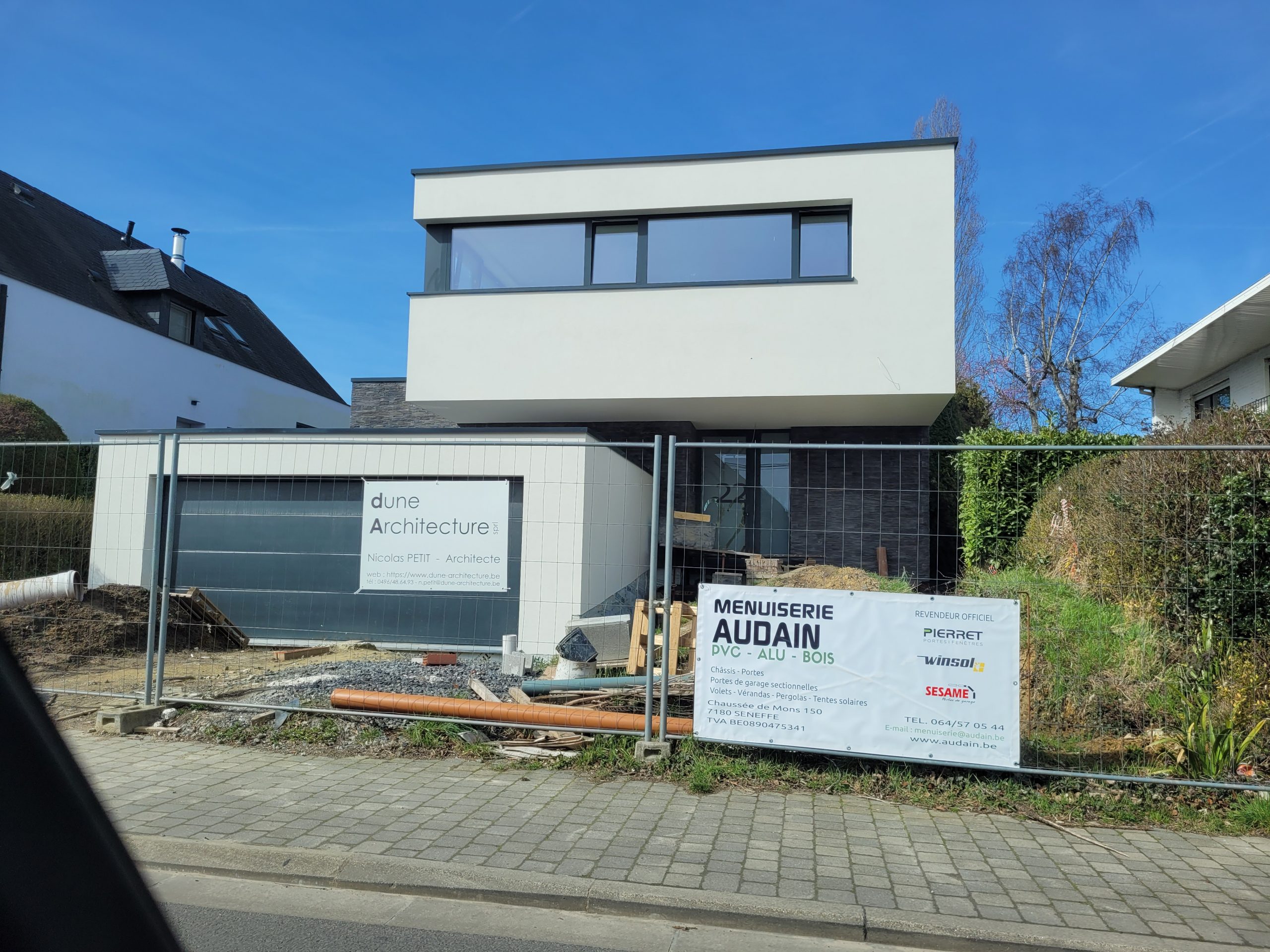 Maison passive à Nivelles – auto-construction