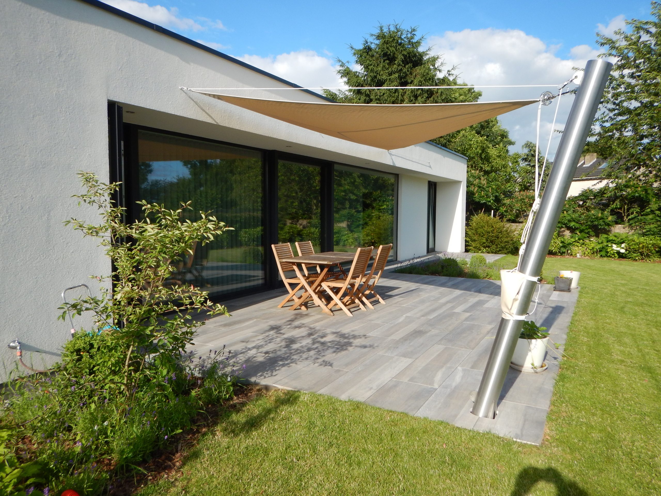 Maison passive contemporaine à Seneffe