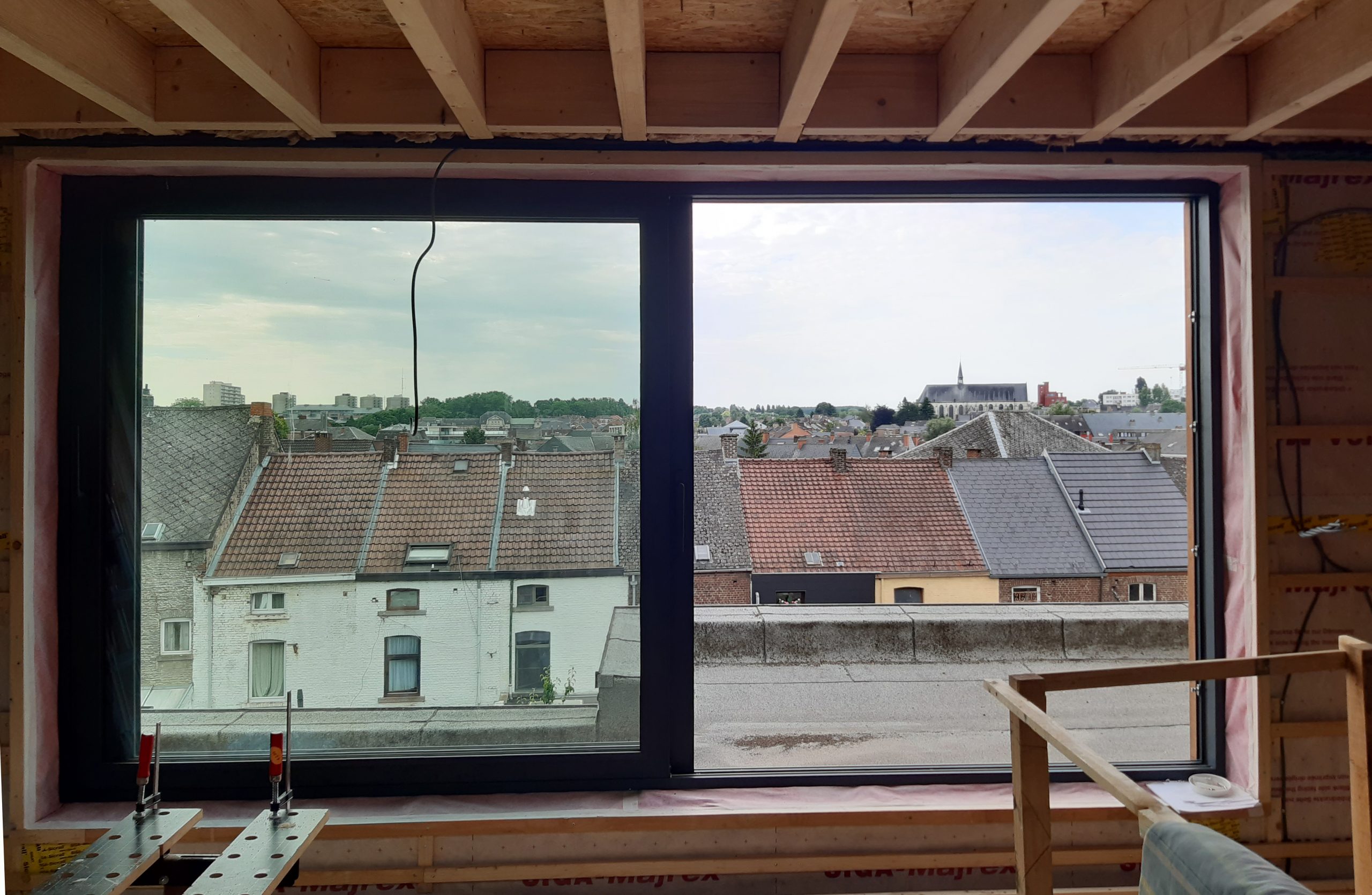 Rénovation et extension entrepôt à Nivelles