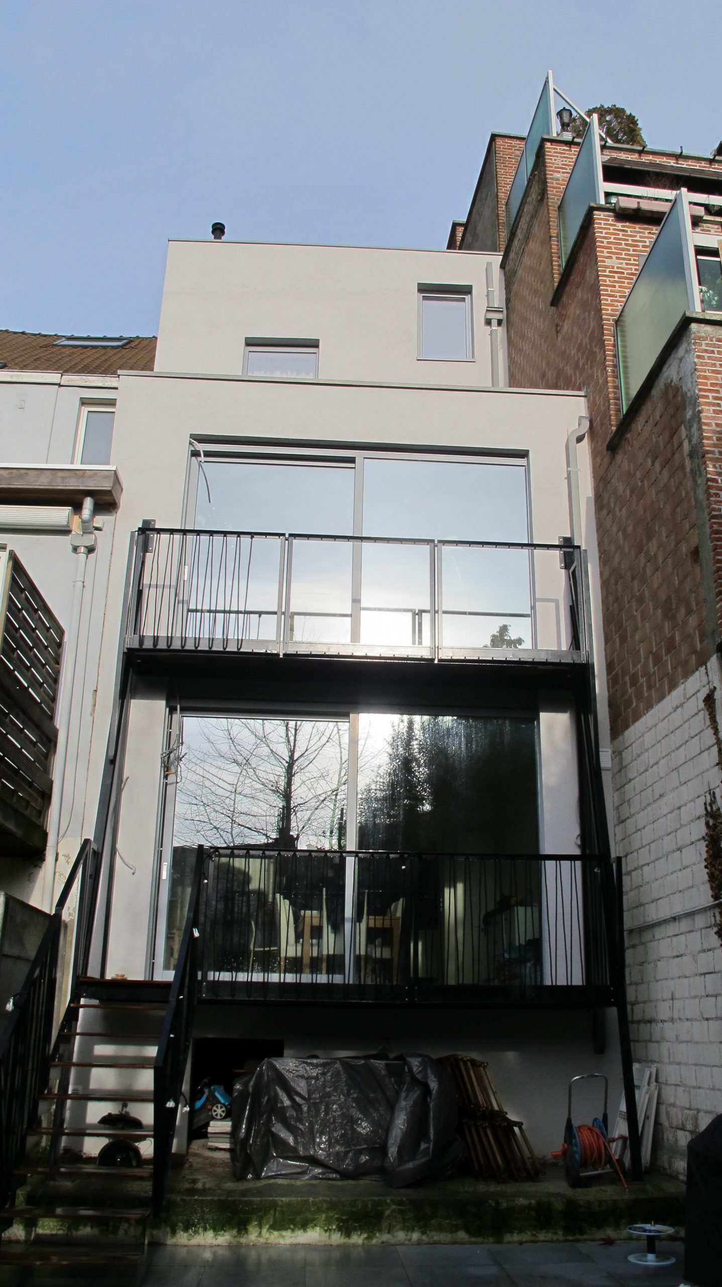 Extension/rénovation à Berchem-Sainte-Agathe