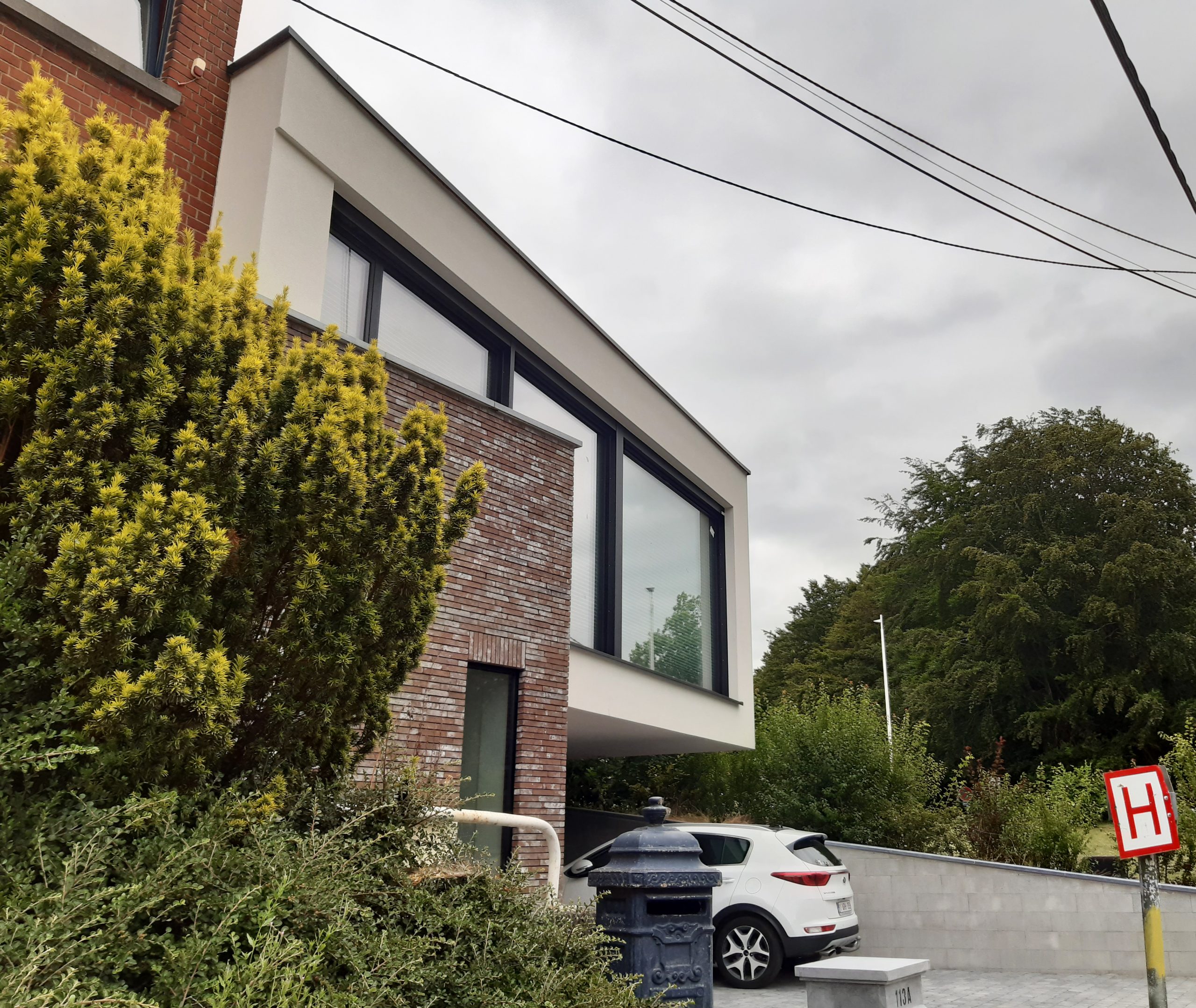 Maison trois façades à Nivelles
